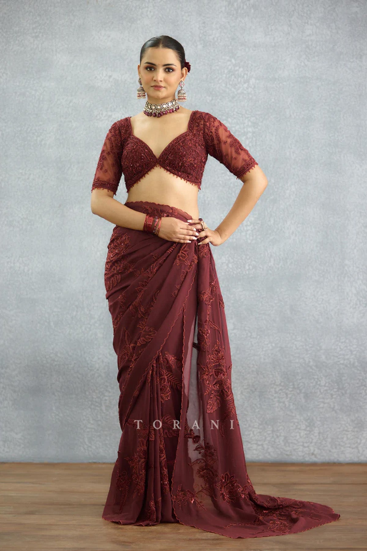 Laalima Pankhuri Blouse