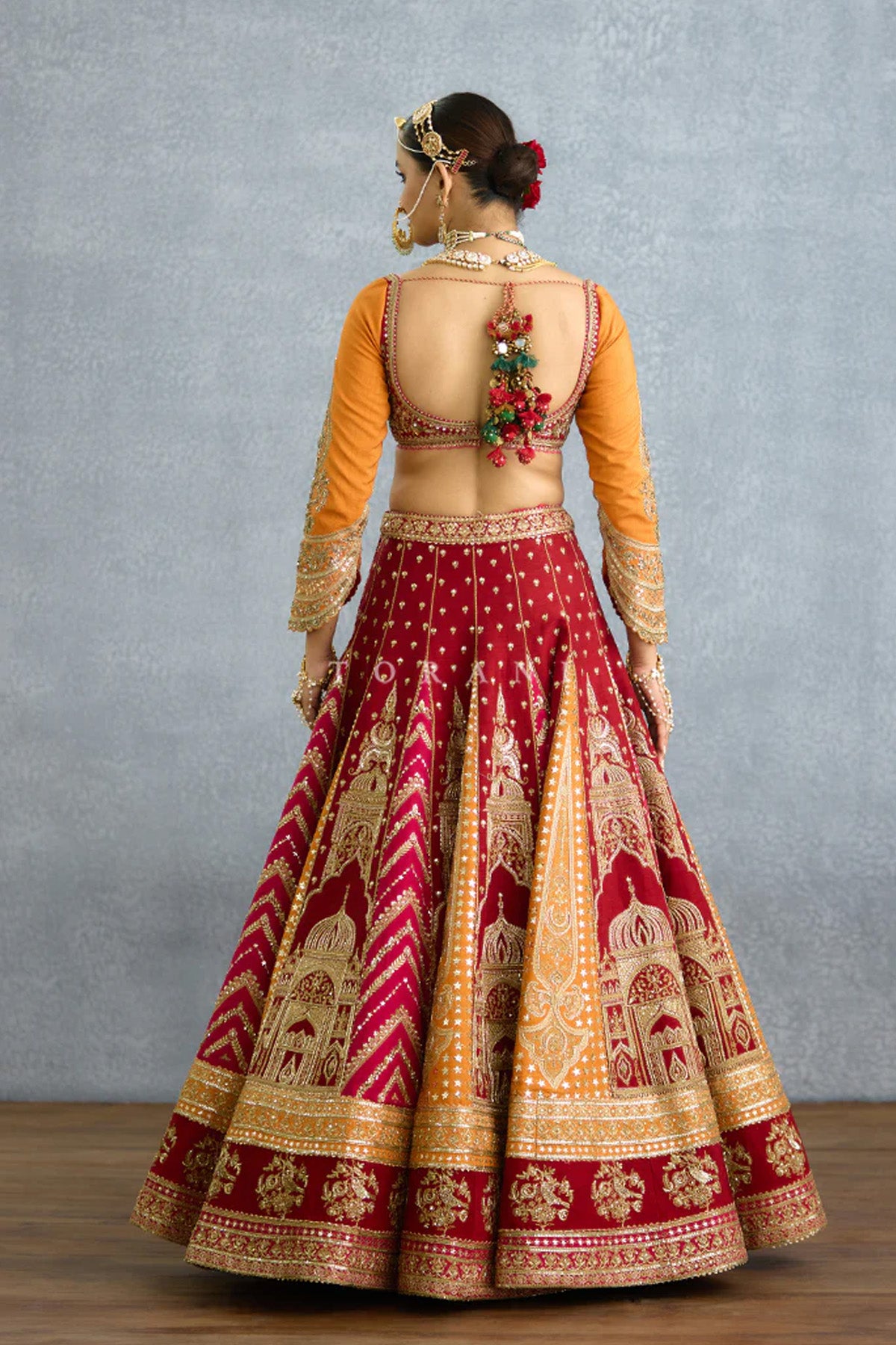 Zehra Zafrani Misba Lehenga Set