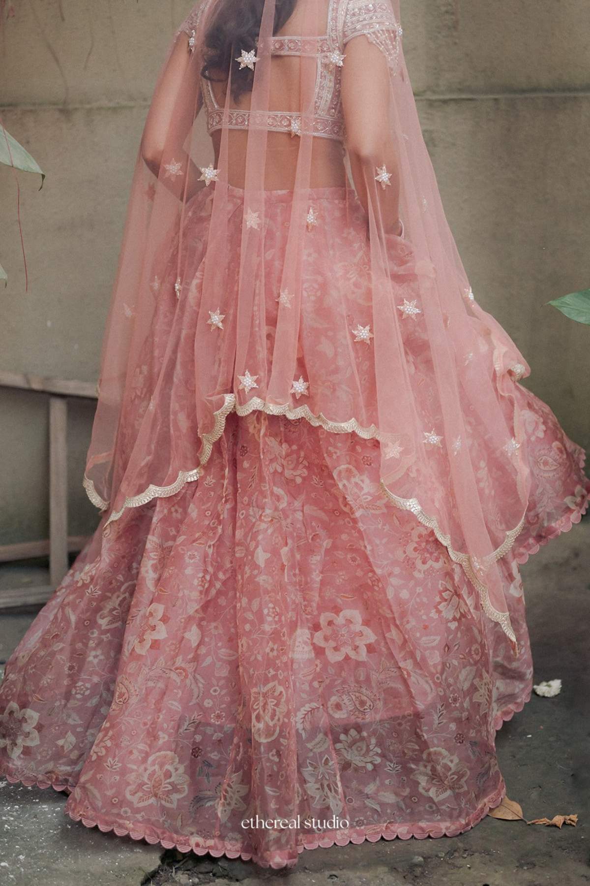 KOMAL GHUGARE In Flare Lehenga Set