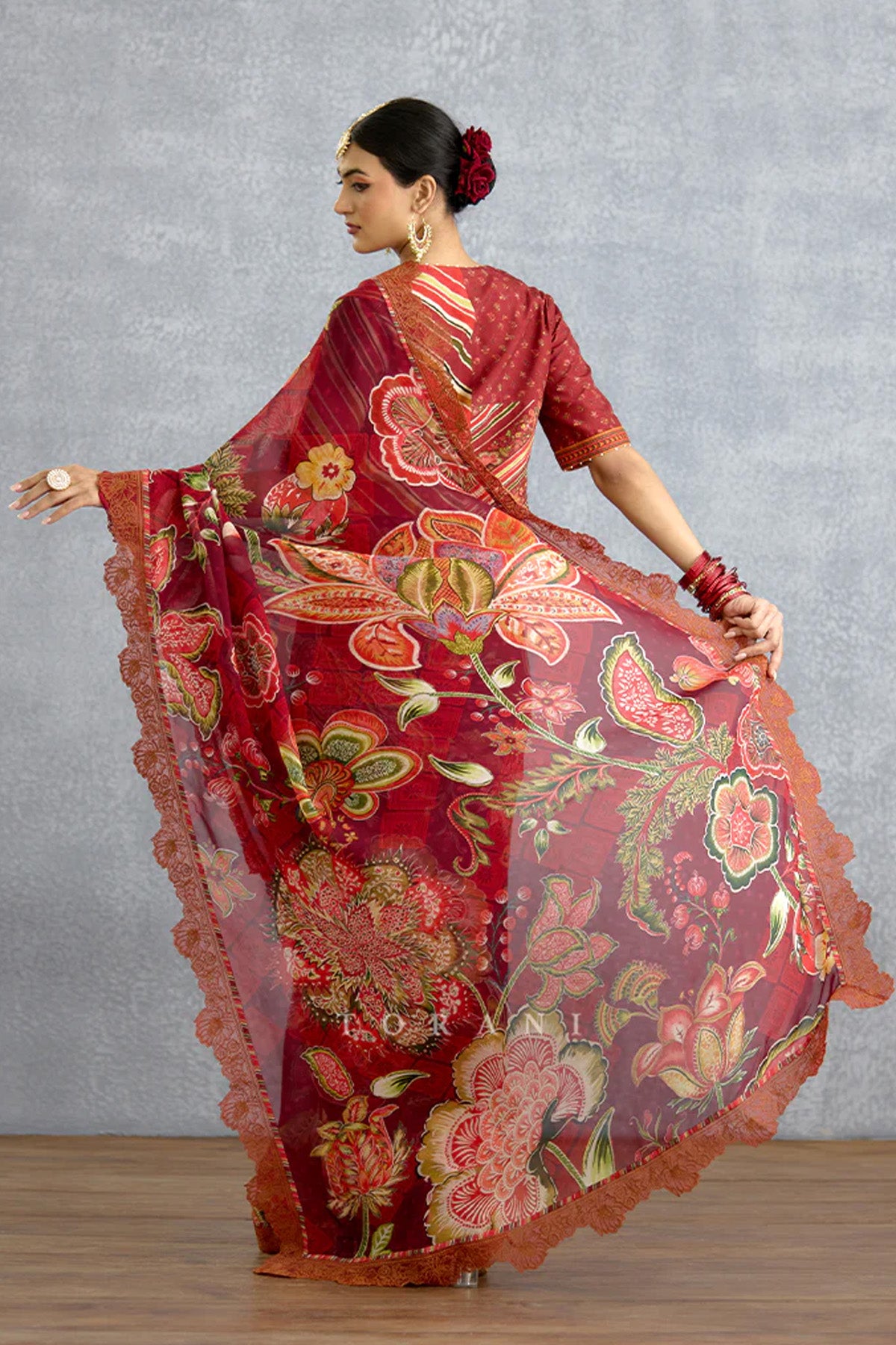 Laalima Kashvi Saree