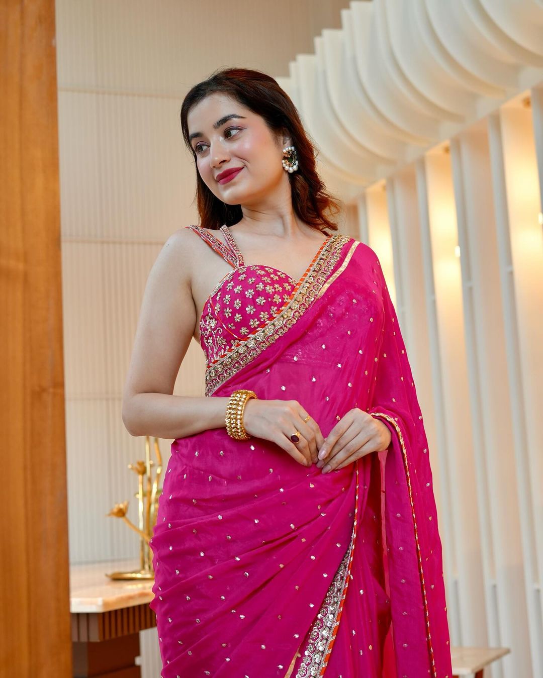 Paridhi Gulati  in Golconda Uzvi Saree Set