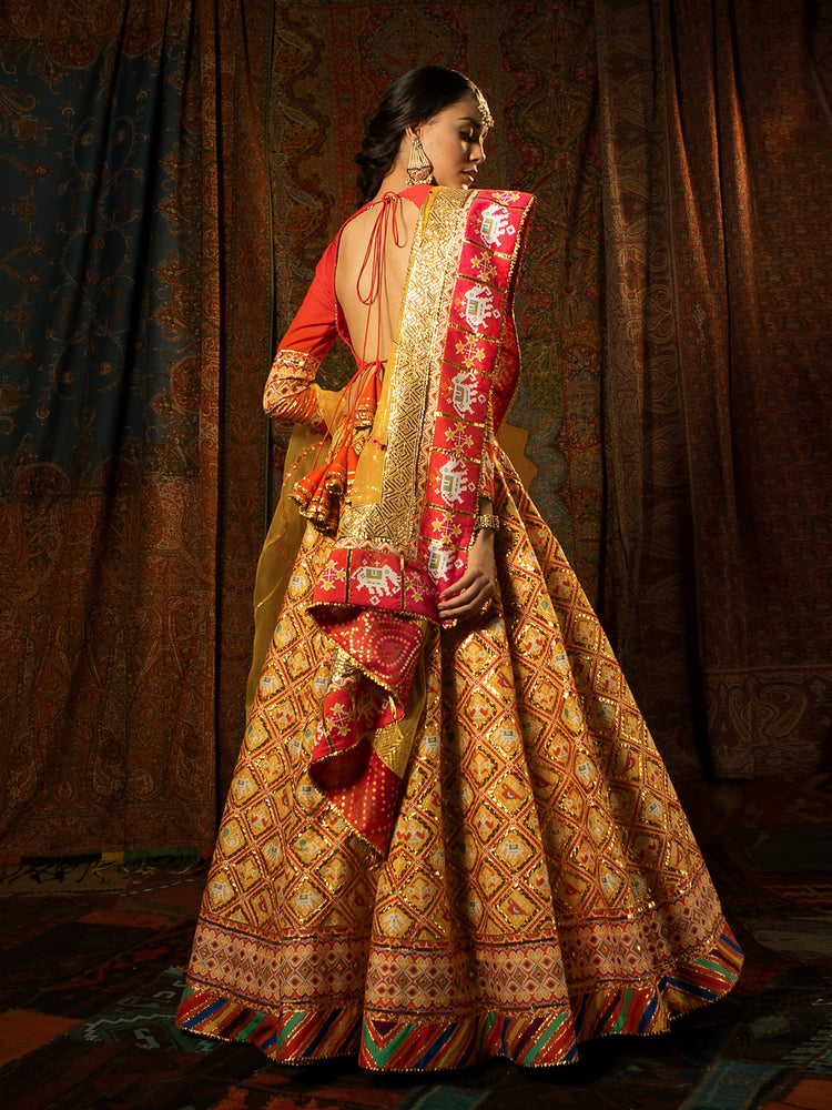 Gul-e-Ashrafi Lehenga