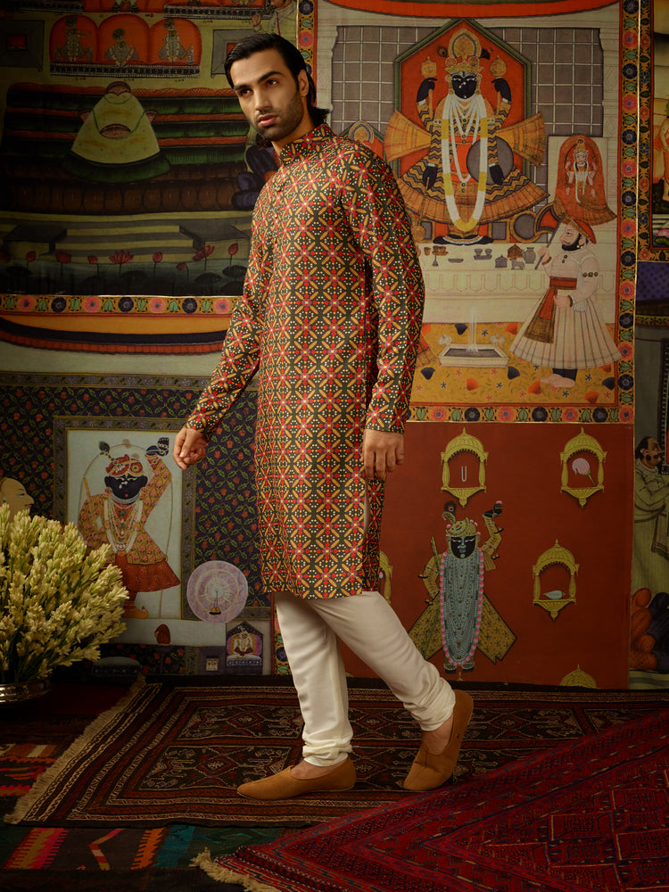 Adaab Kurta &amp; Churridar Set