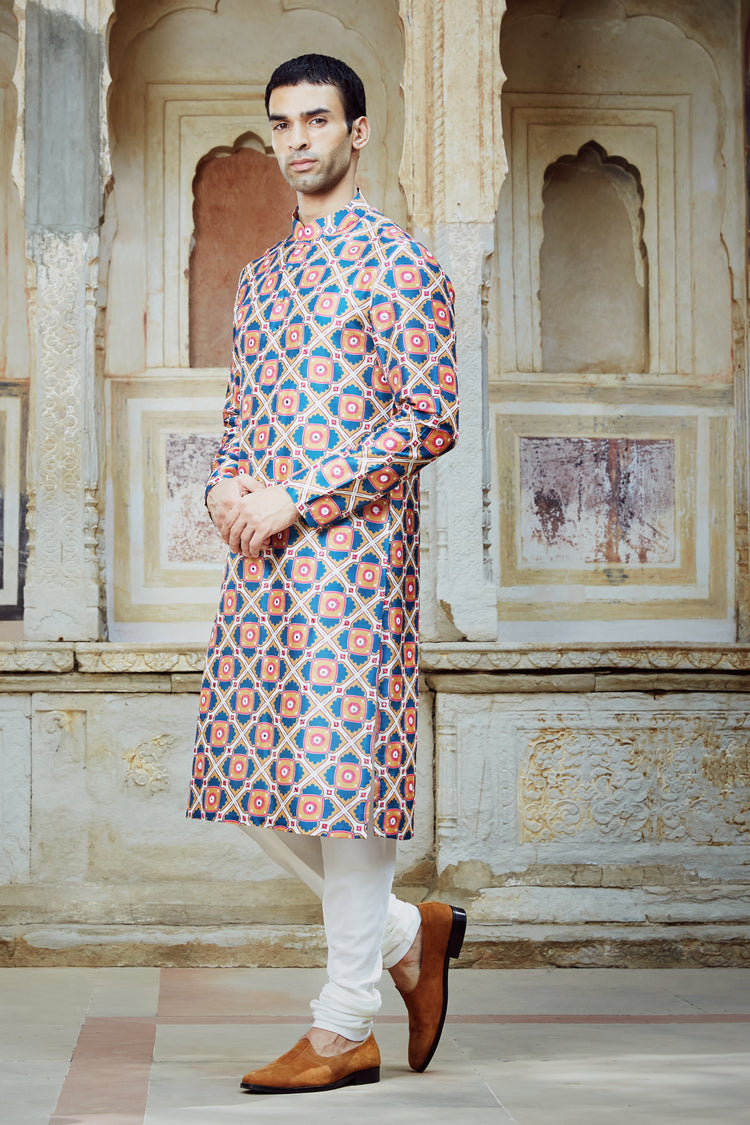 Musavir Kurta and Churidar Set