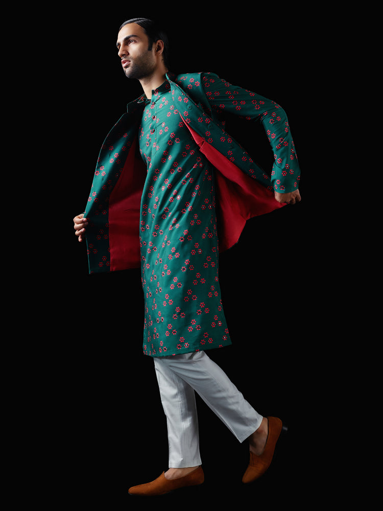 Itra Kurta &amp; Pant Set with Bandhi