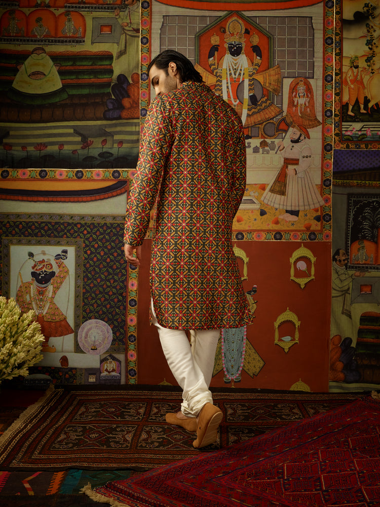 Adaab Kurta &amp; Churridar Set