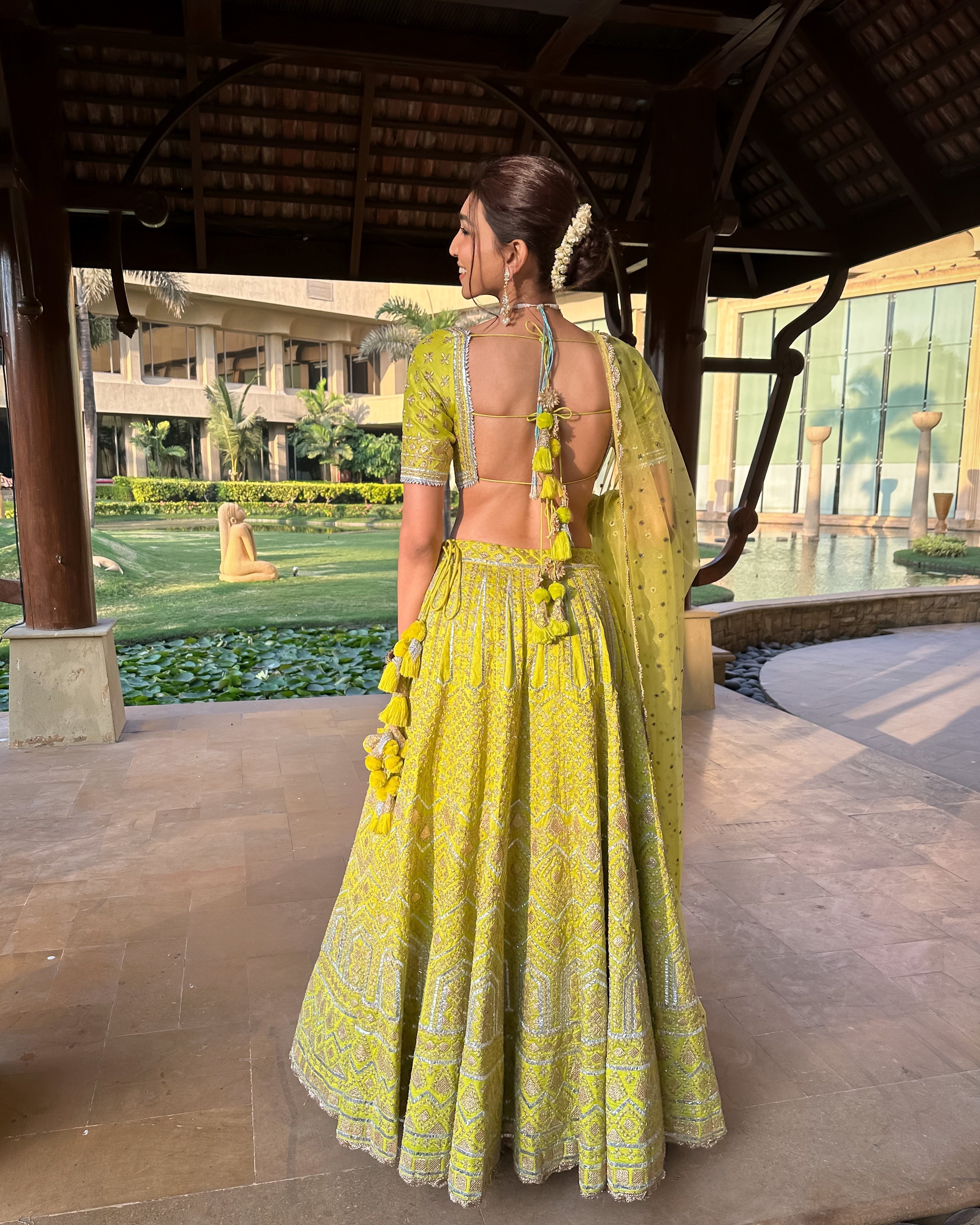 Juhi Godambe In Shahi Lehenga Set