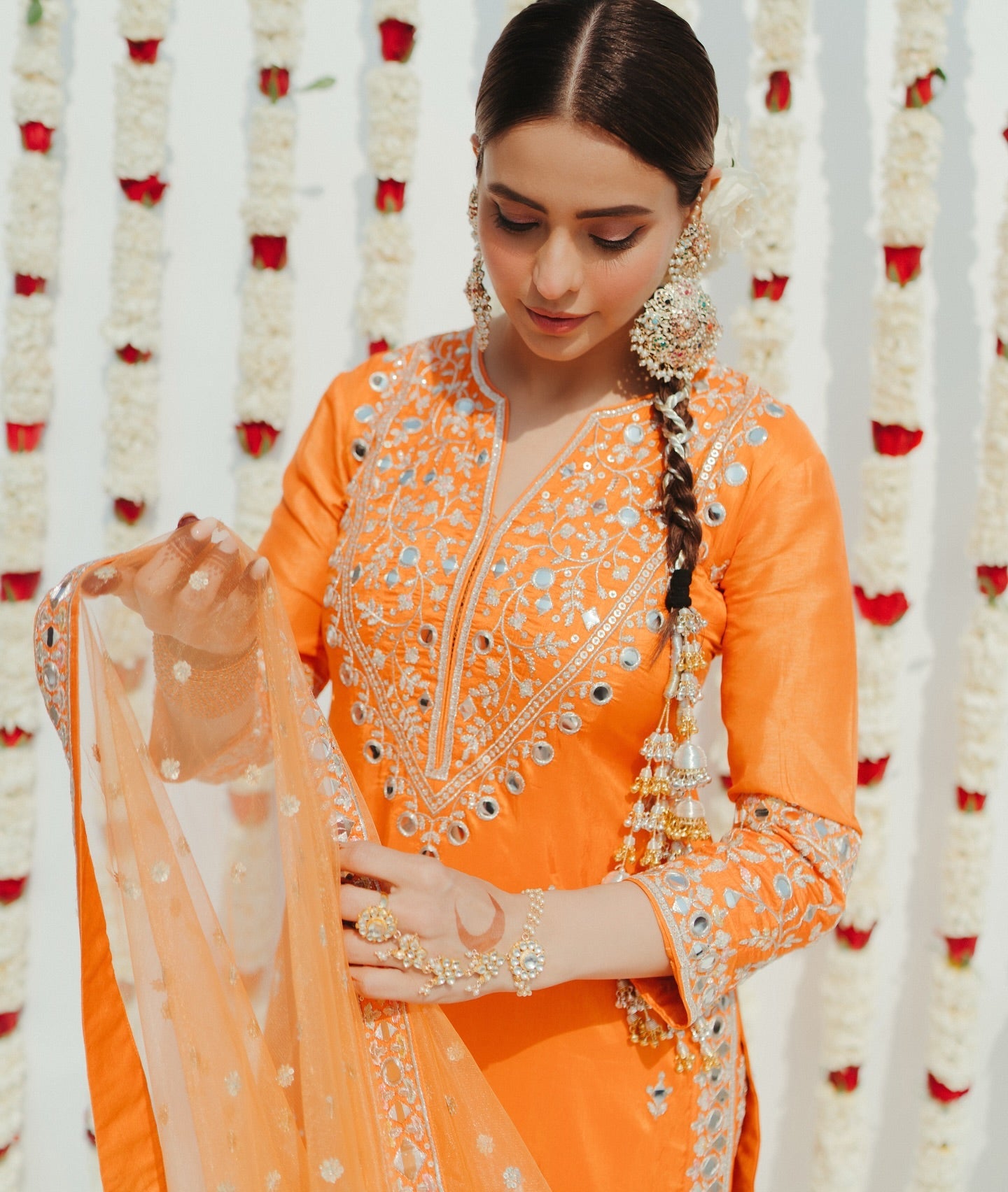 Aadhira Sharara Set -Aamna Sharif - Ready To Ship
