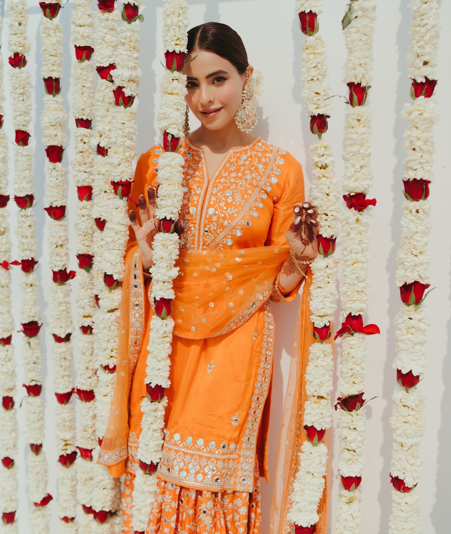 Aadhira Sharara Set -Aamna Sharif - Ready To Ship
