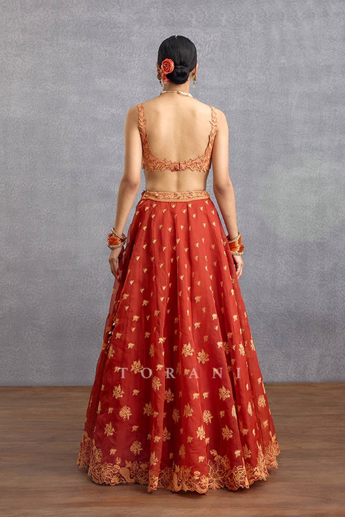 Kunkumi Avani Lehenga Set