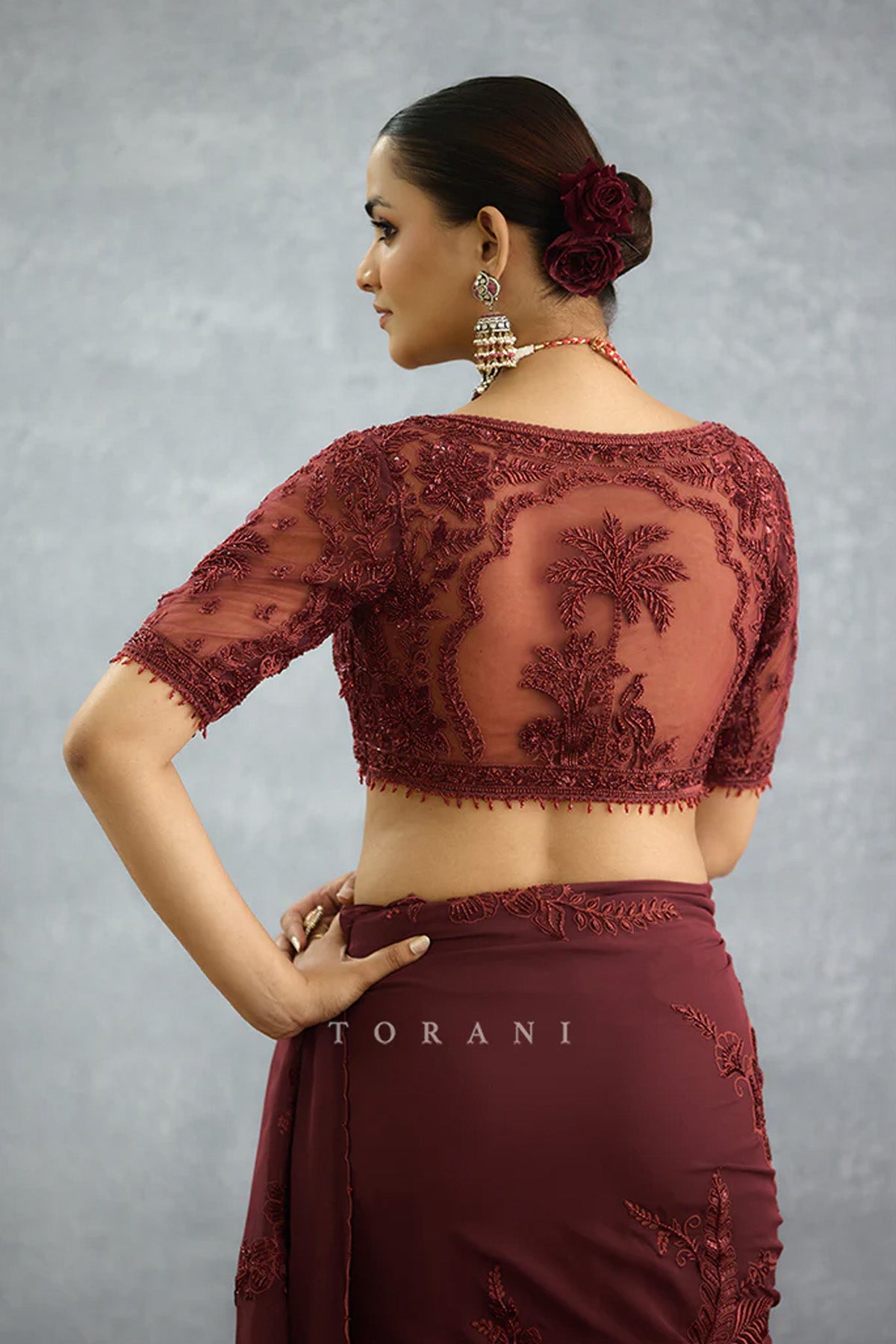 Laalima Pankhuri Blouse