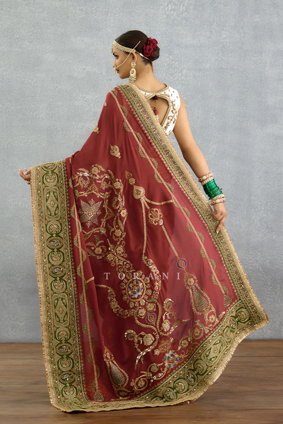 Zehra Neelat Aneeqa Saree Set