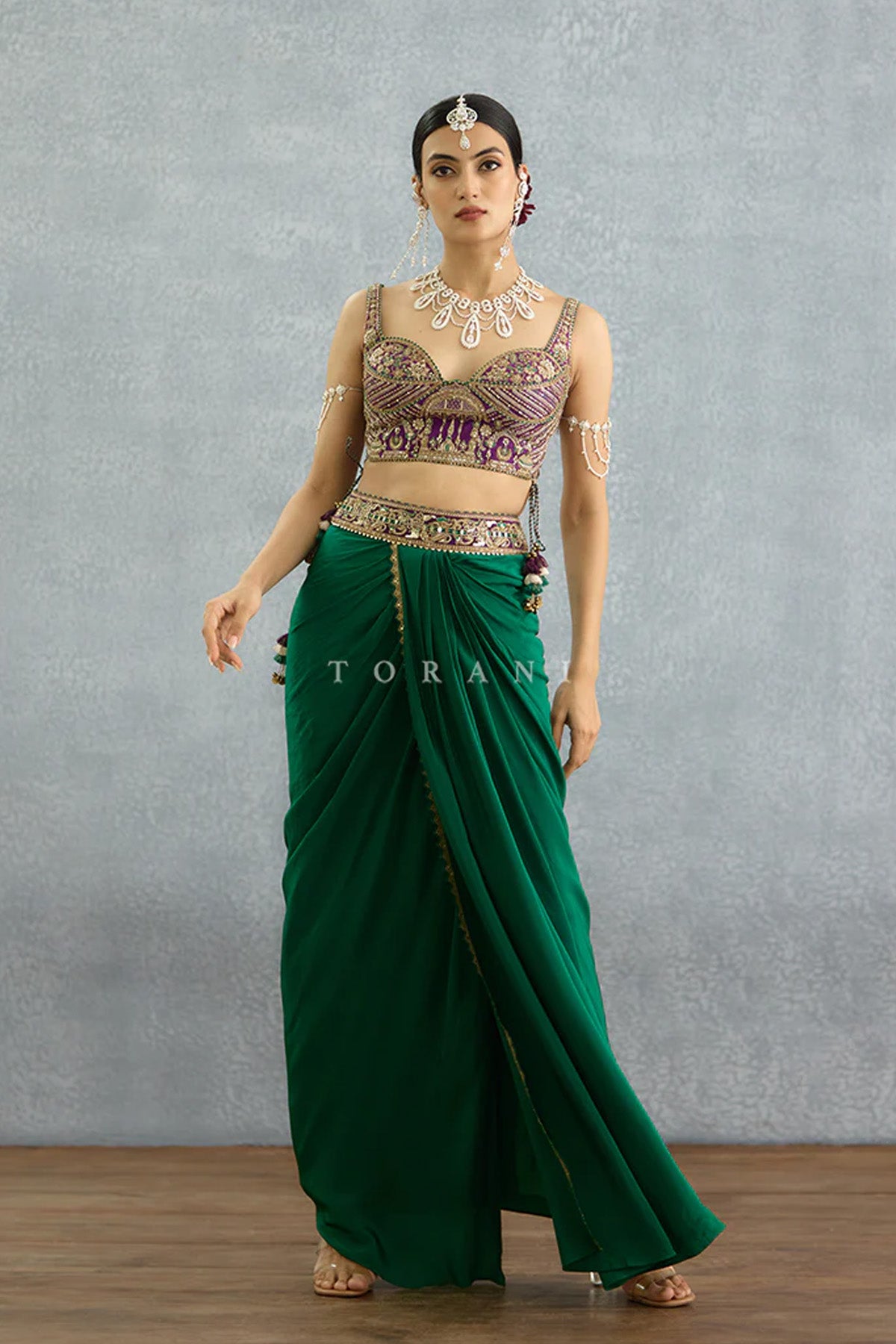 Maahe Fazeena Jacket Set