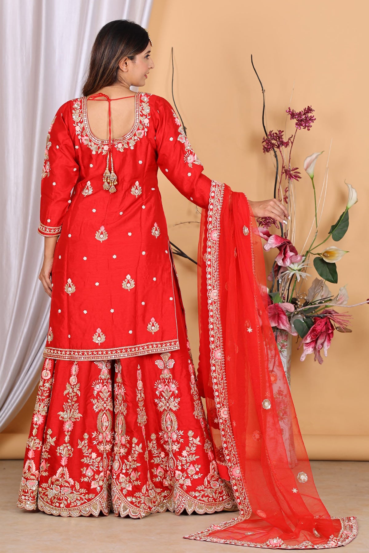 Maroon Suit Set