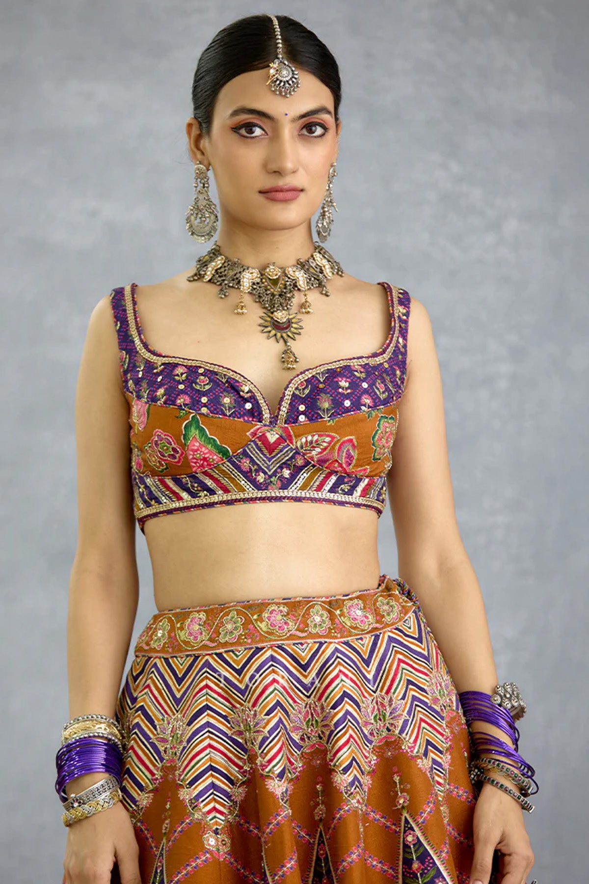 Neeru Bajwa in our Komudika Kaavya Lehenga Set