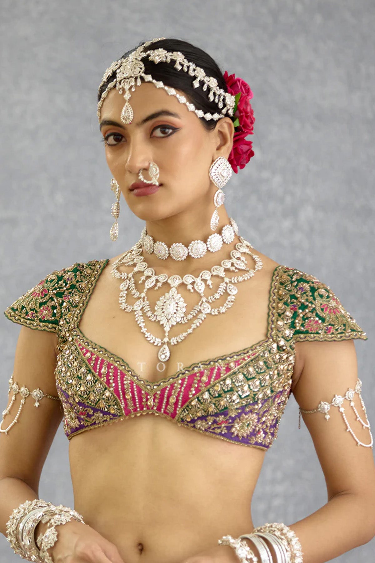 Gul-Rang Malika Lehenga Set