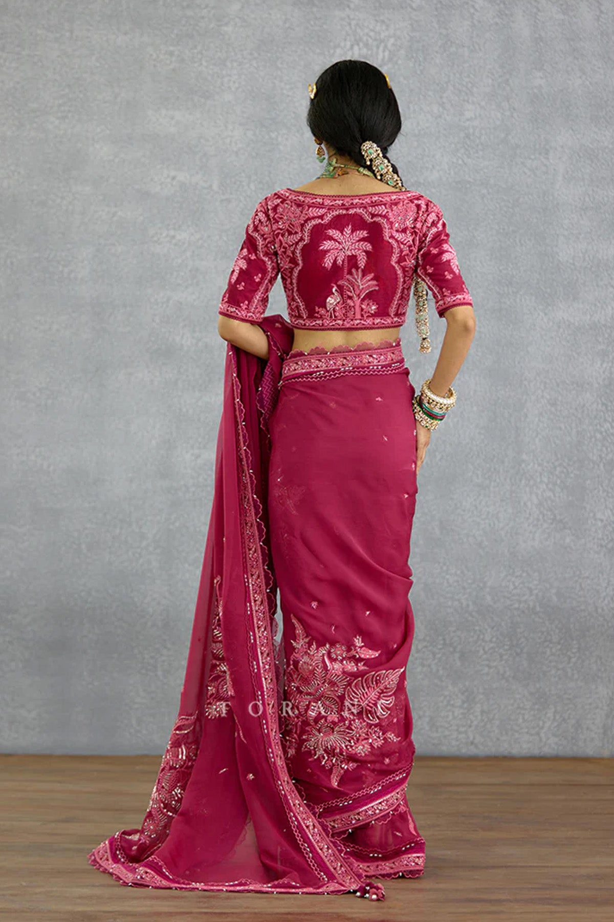 Padmaraga Pankhuri Blouse