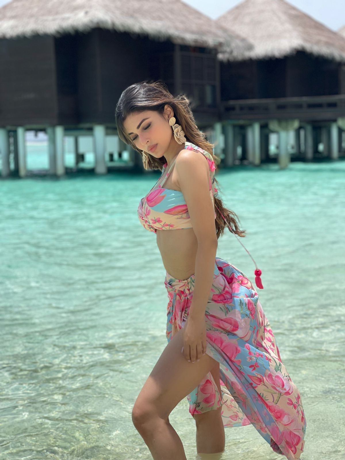 Mouni Roy In Khushi Wrap Skirt With Bustier