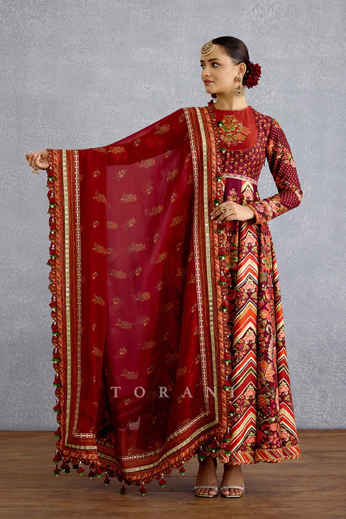 Laalima Naynaa Anarkali Set