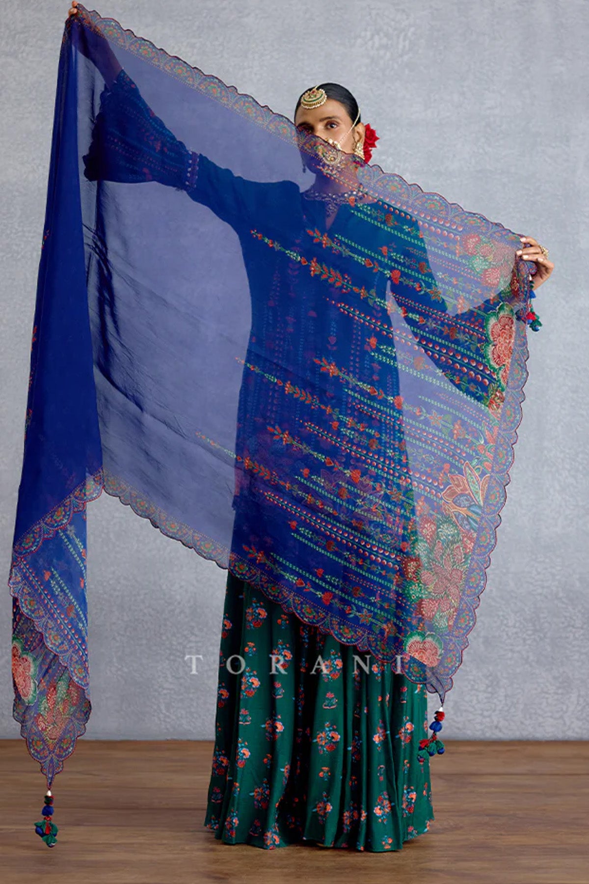 Mayurika Ajanta Gharara Set