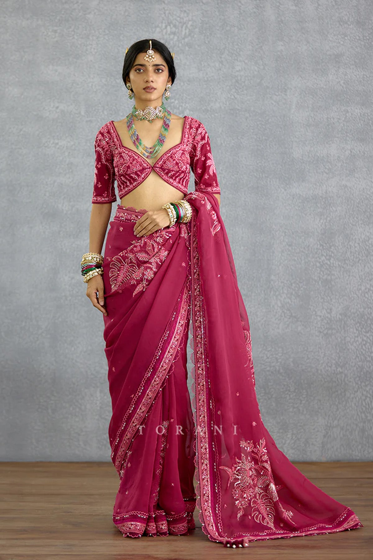 Padmaraga Pankhuri Blouse