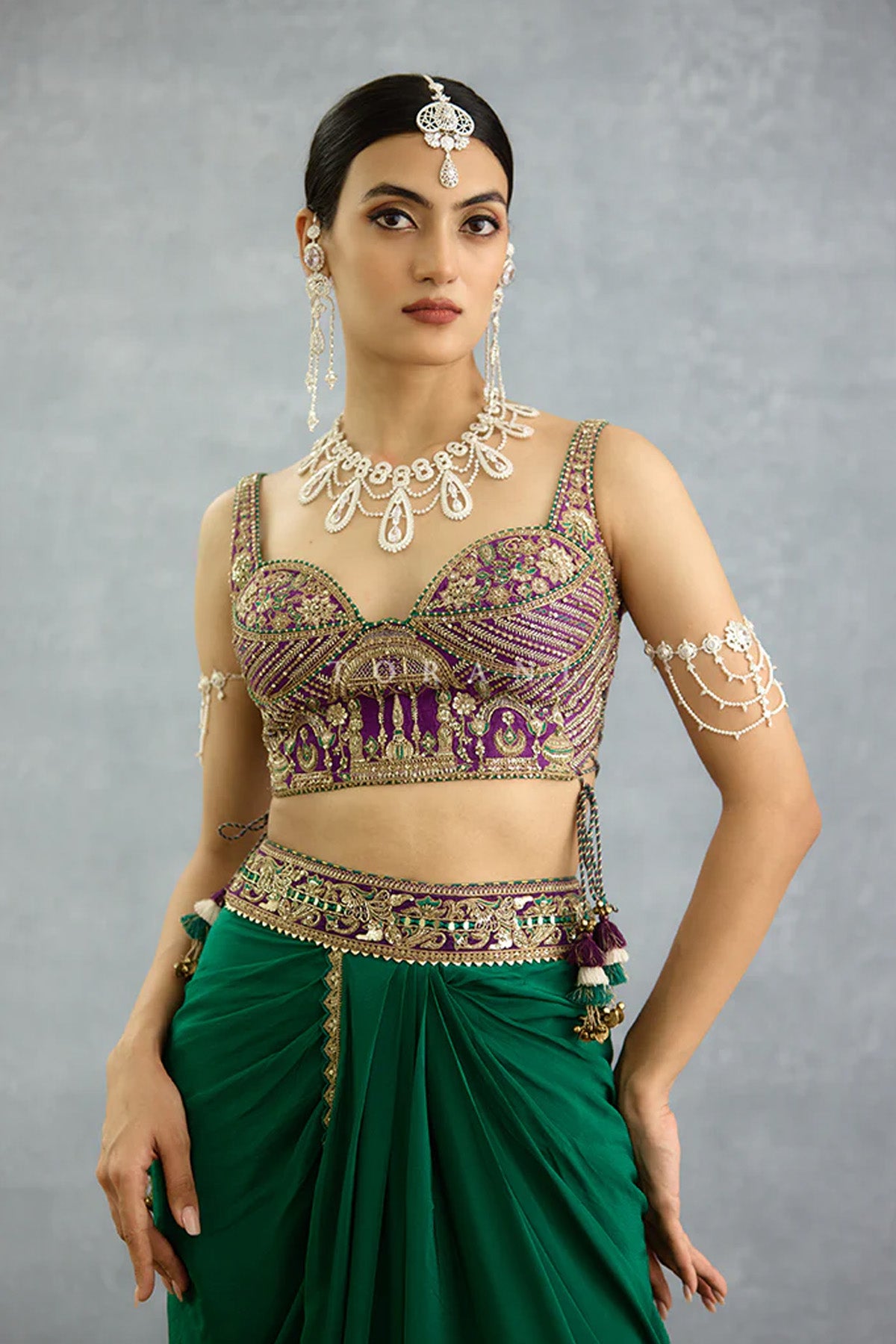 Maahe Fazeena Jacket Set