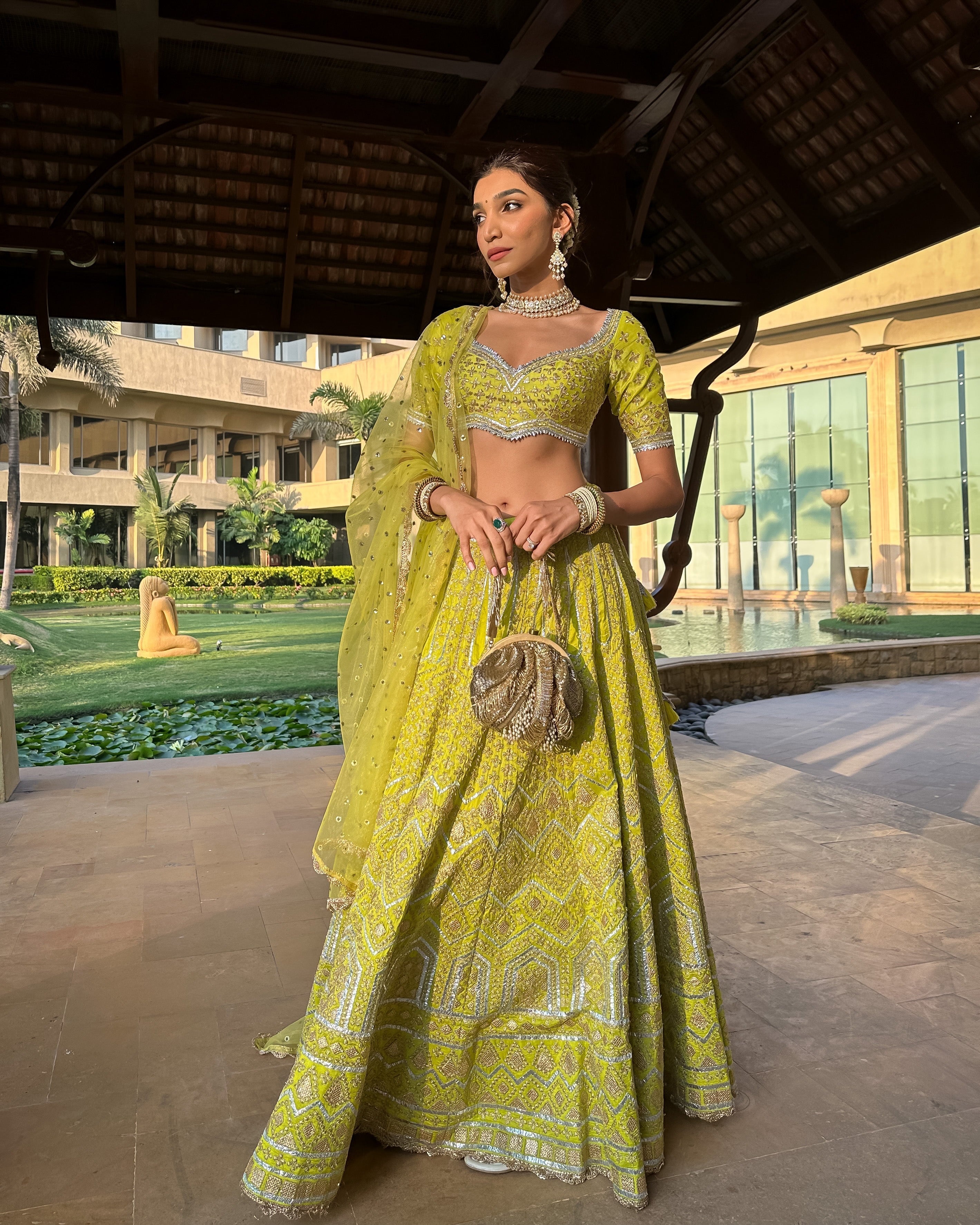 Juhi Godambe In Shahi Lehenga Set