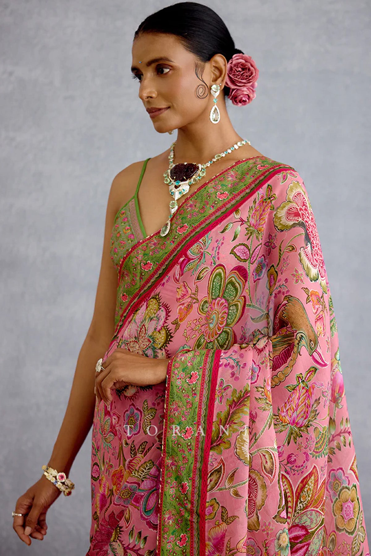 Pankaja Eesha Saree Set