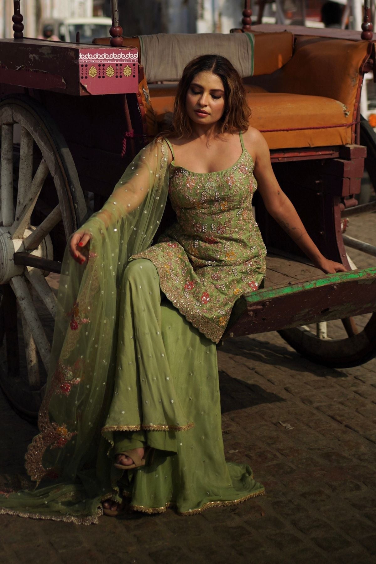 Aarushi In Revati Sharara - Ready To Ship