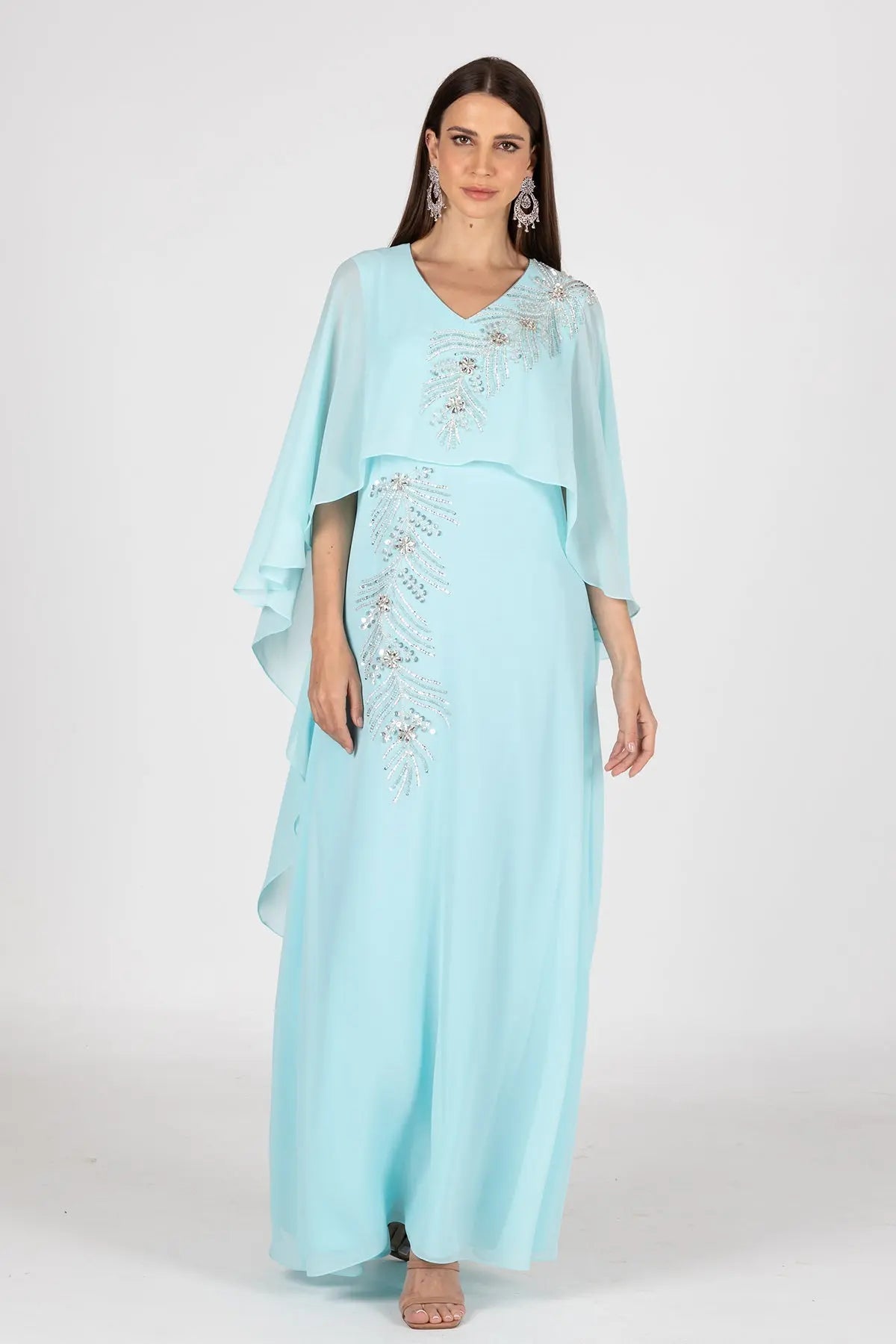 MAYA CAPE DRESS DRESSES
