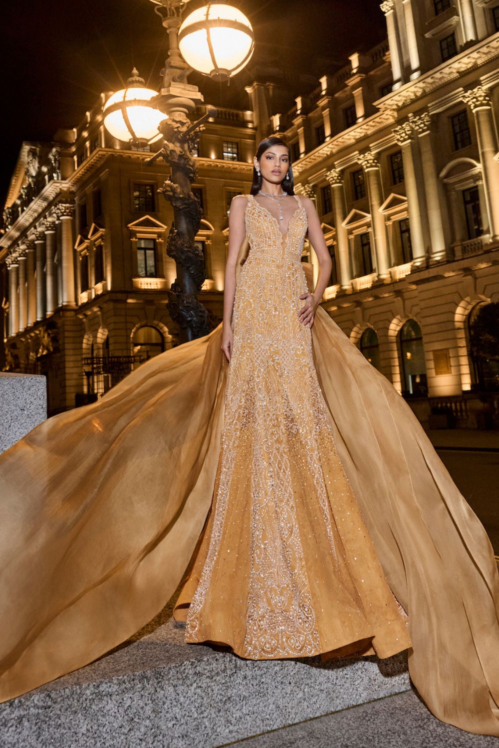 Golden Pearl Gown