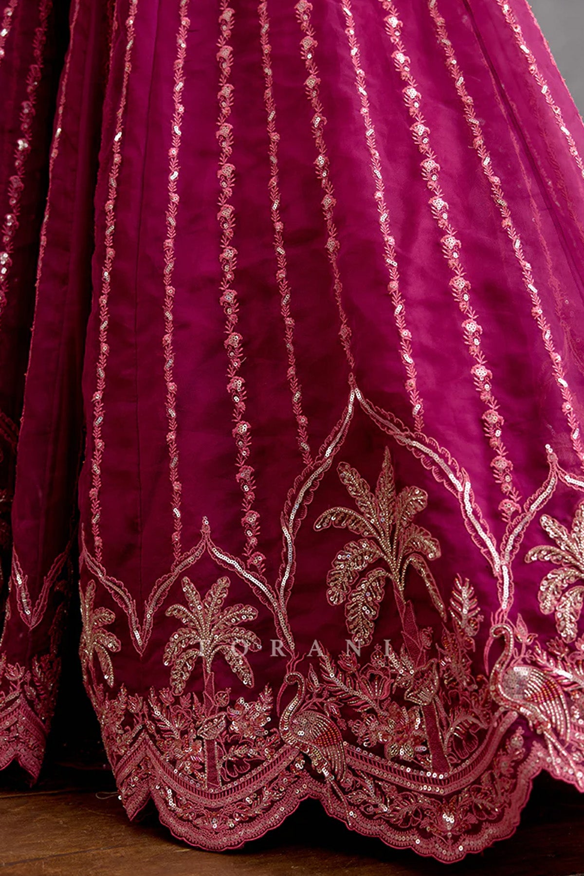 Padmaraga Wrija Lehenga Set