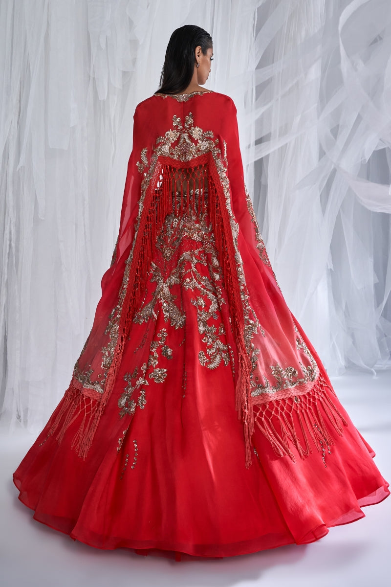 Sintra Silk Organza Lehenga Set