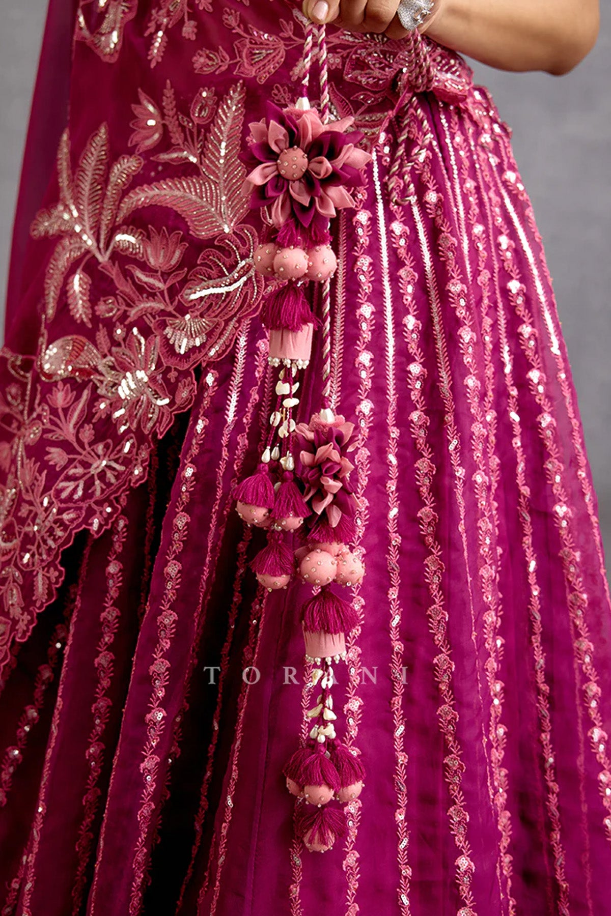 Padmaraga Wrija Lehenga Set