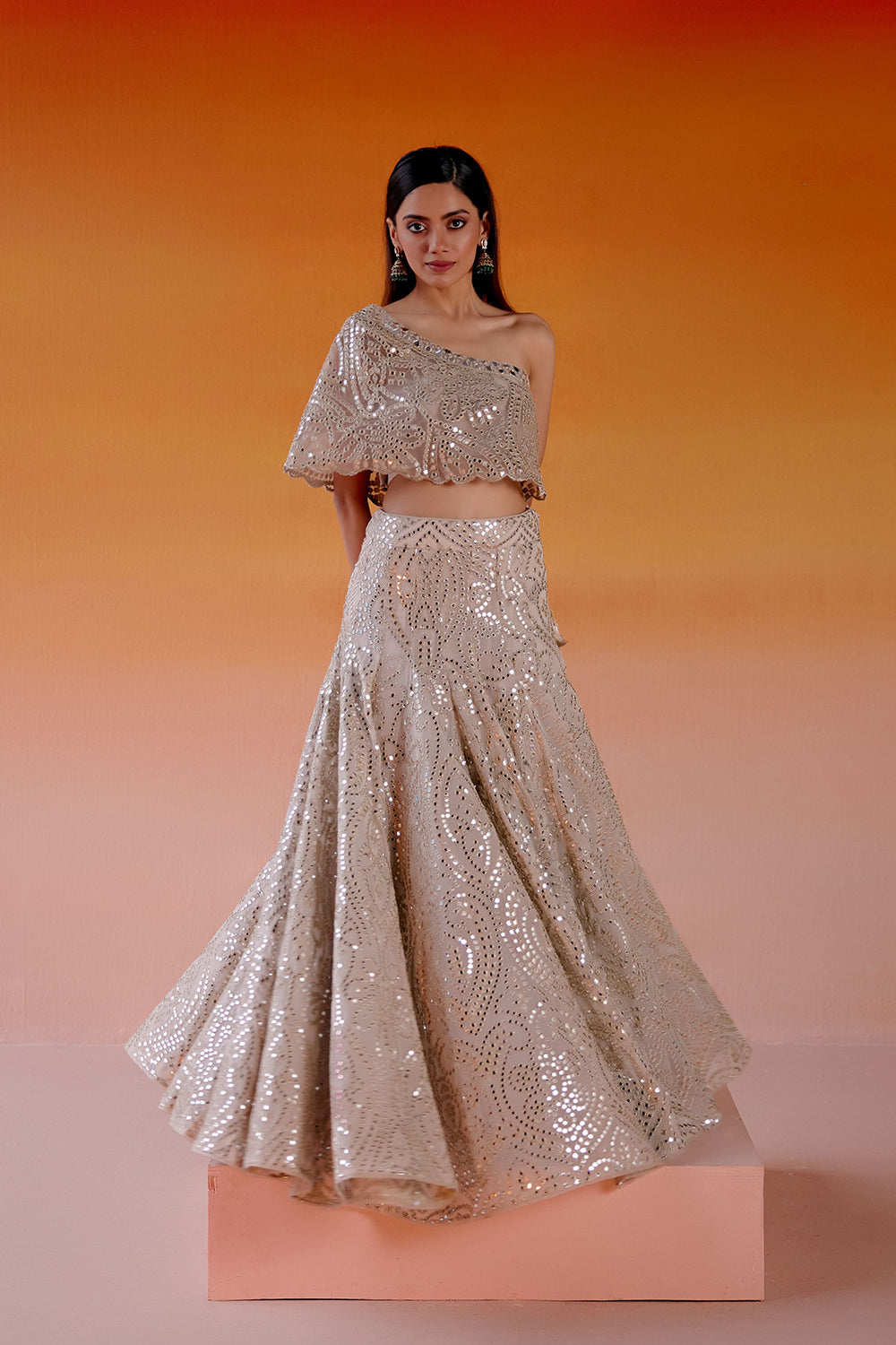 CONICAL KALIDAAR LEHANGA SET