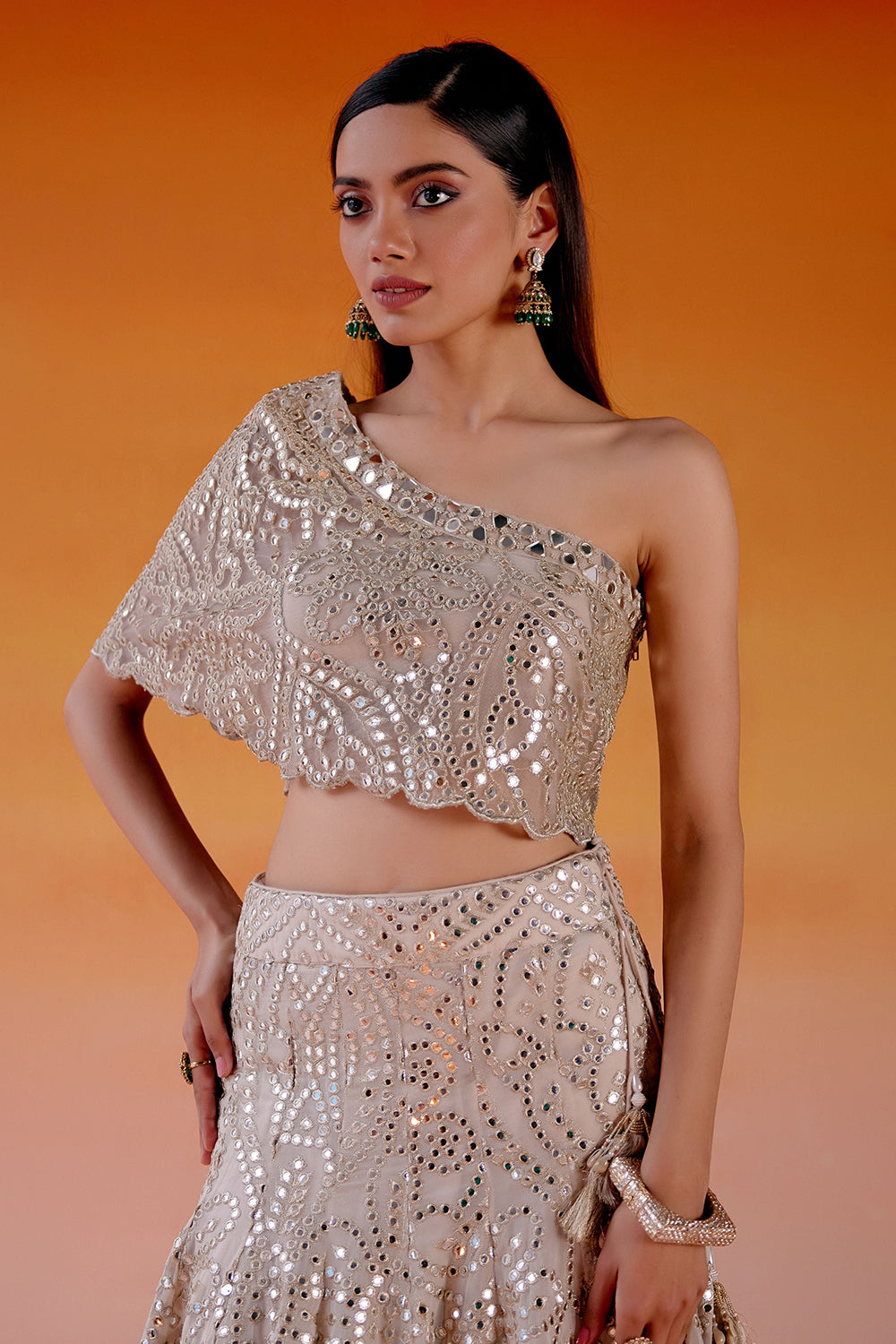 CONICAL KALIDAAR LEHANGA SET