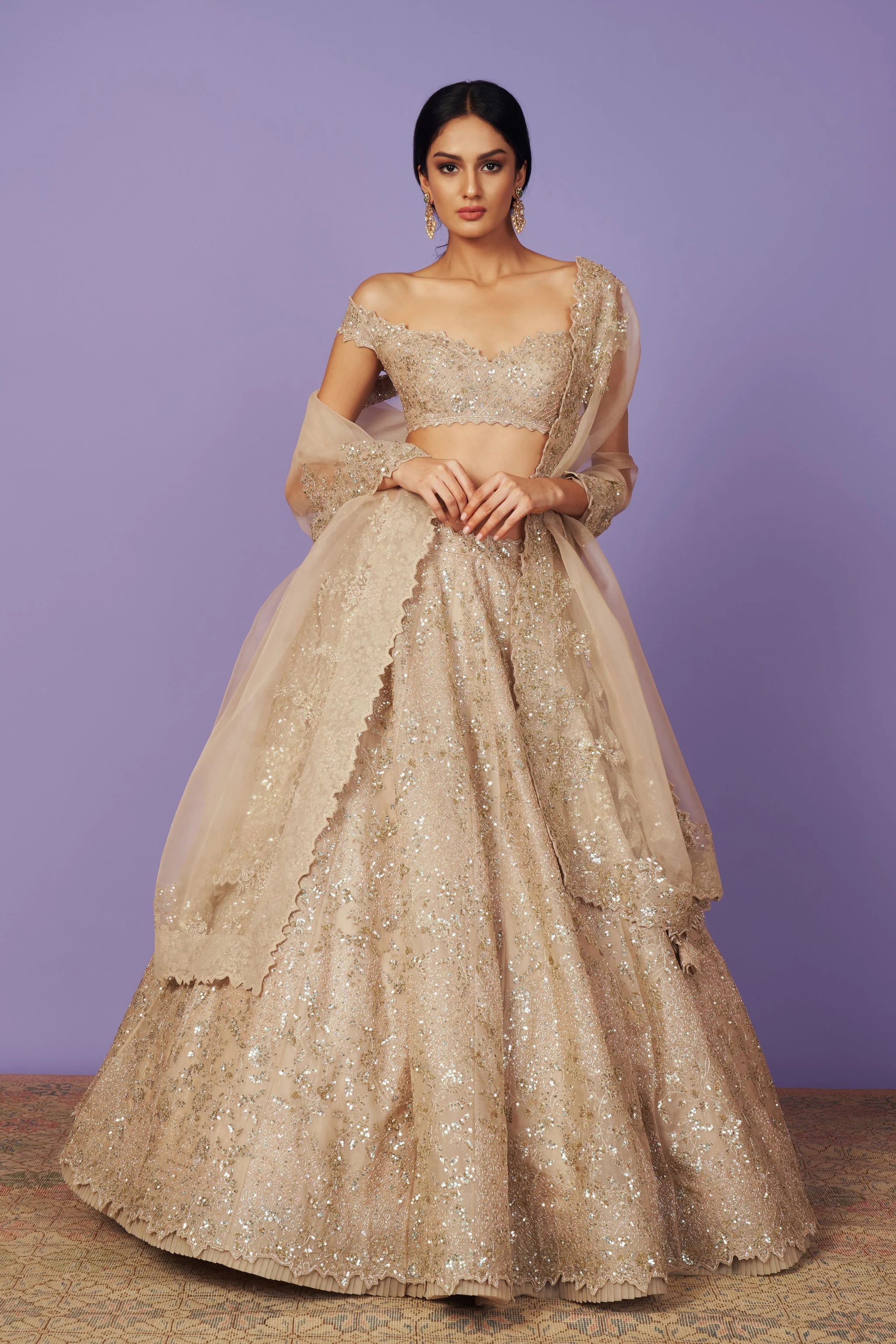 Tara Ivory Lehenga Set