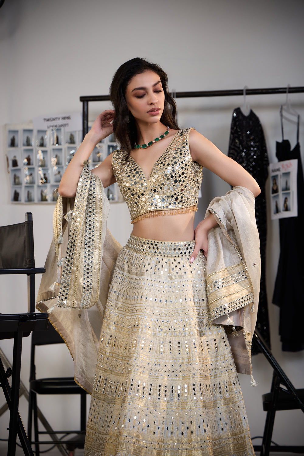 Banarasi Brocade Lehenga Set with Dupatta