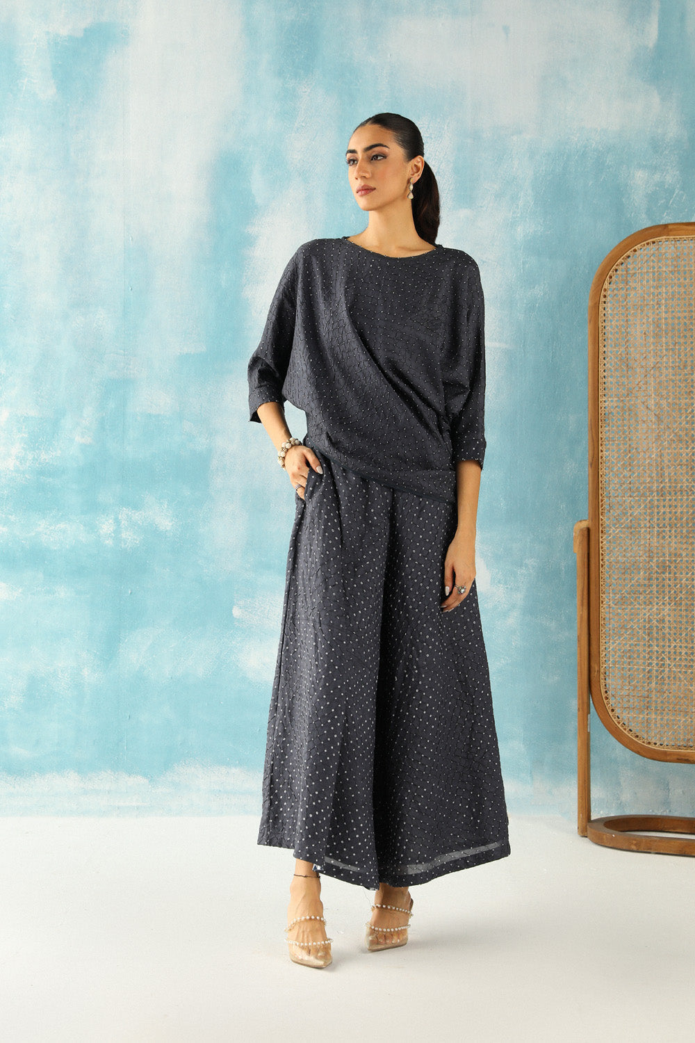 Asymetrical Cowl Top
