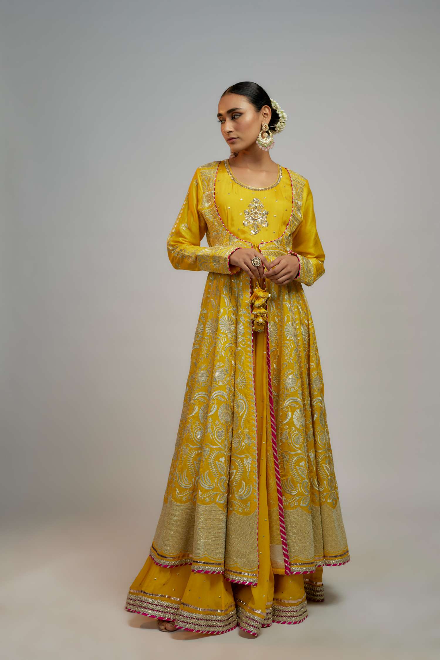 Golconda Ishanya Anarkali Jacket Set