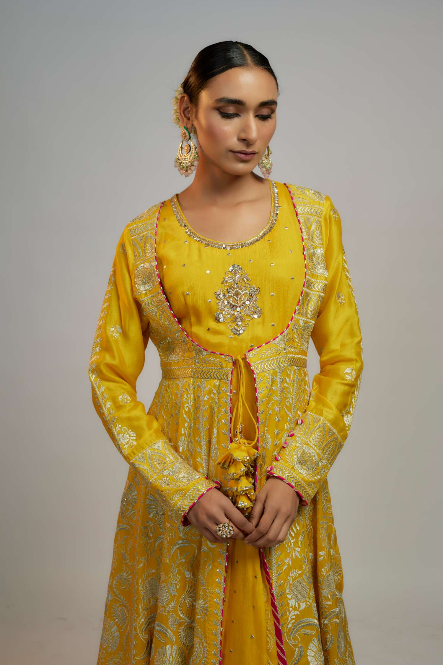 Golconda Ishanya Anarkali Jacket Set