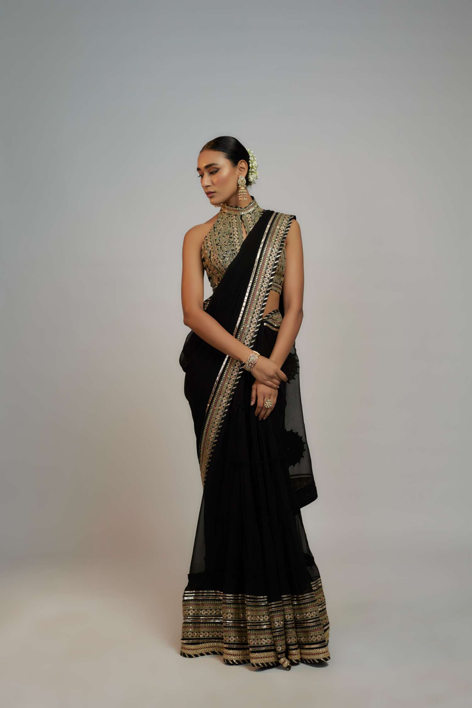 Golconda Kubbra Saree Set