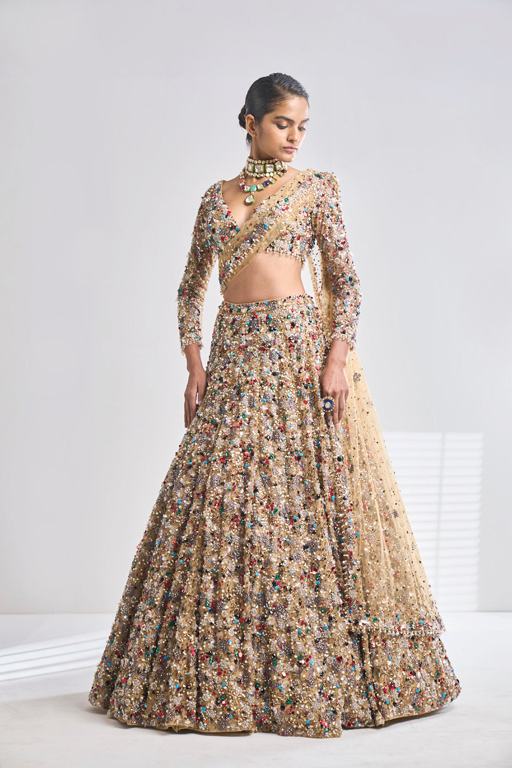 Jewelled Lehenga Set