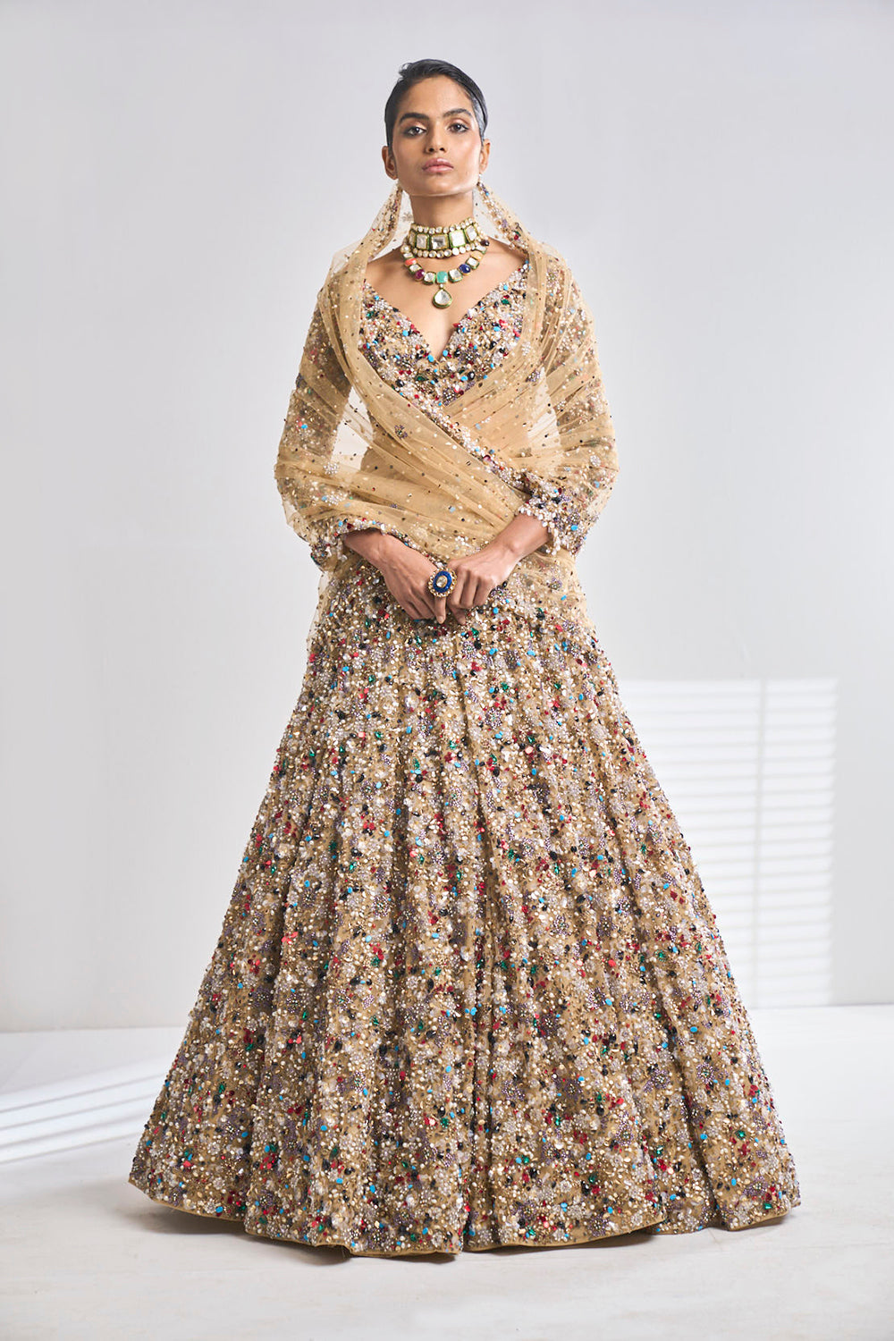 Jewelled Lehenga Set