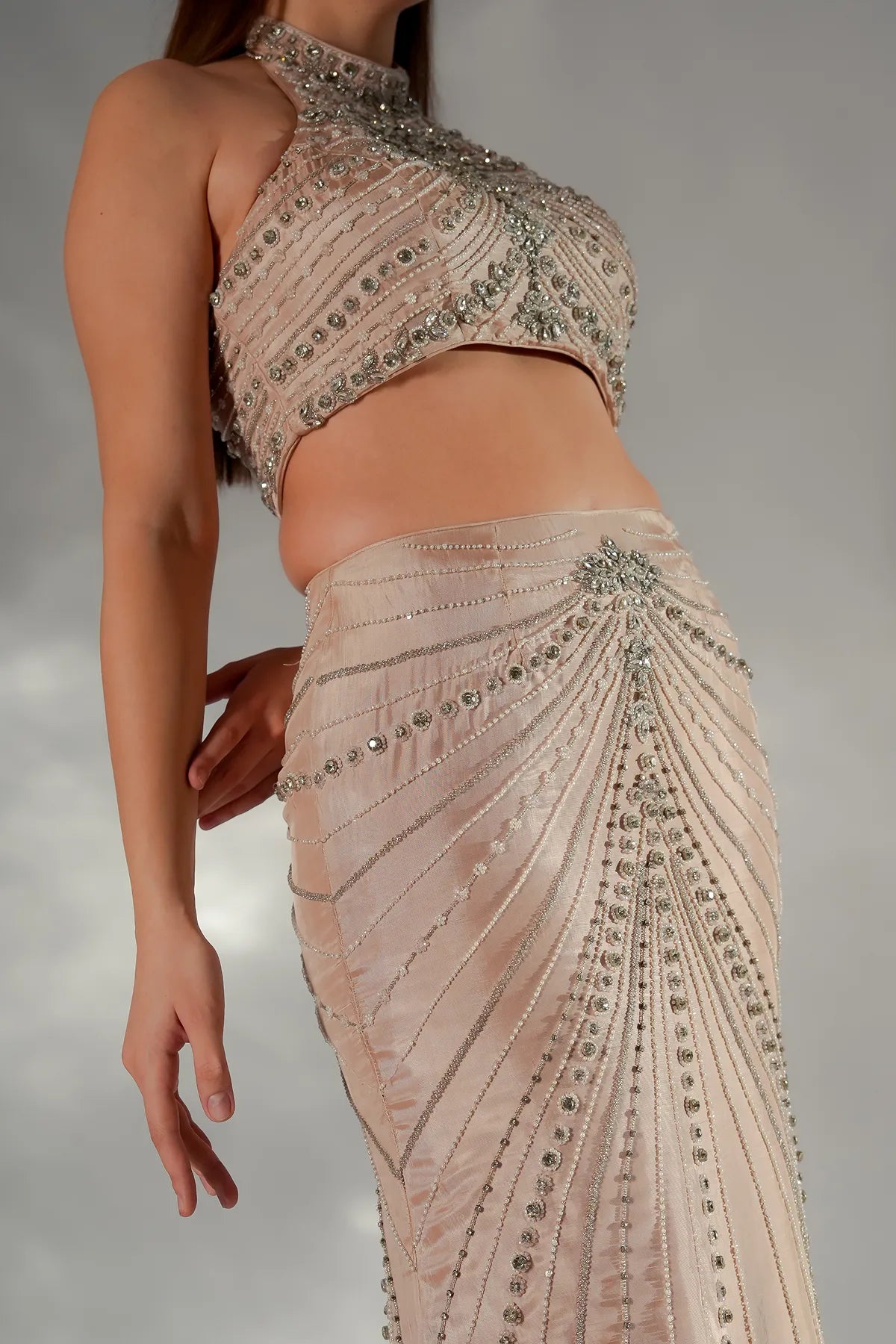 Silver whisper co-ord set