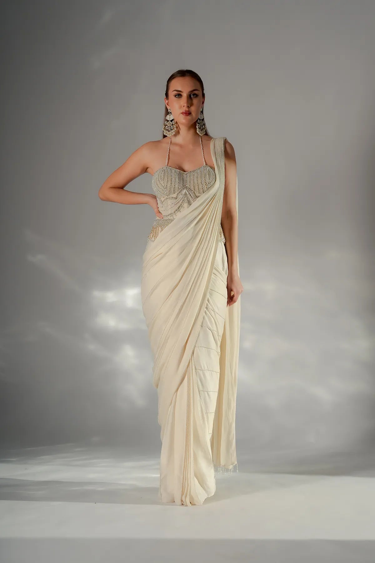 Luminara Drape saree