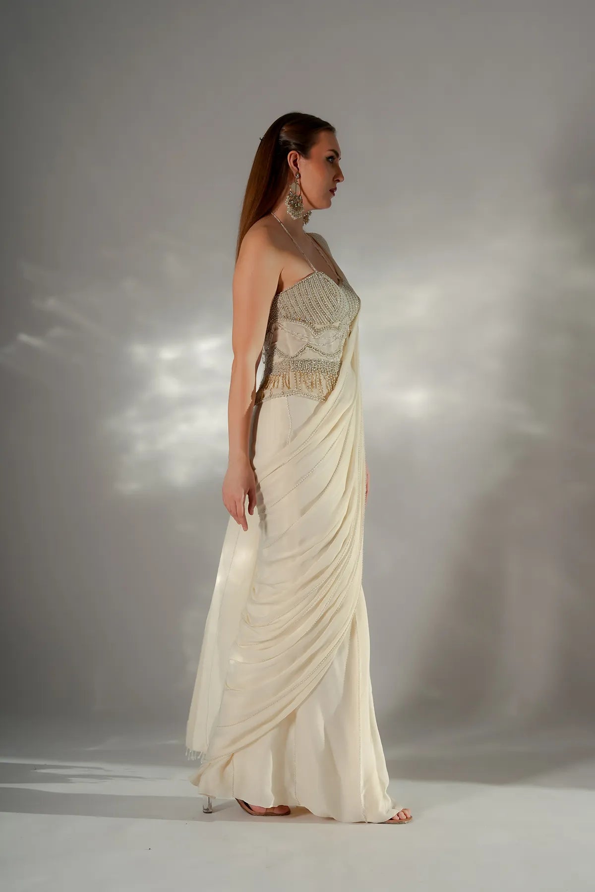 Luminara Drape saree