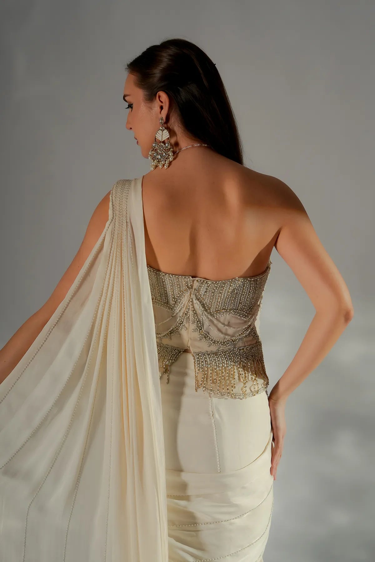 Luminara Drape saree