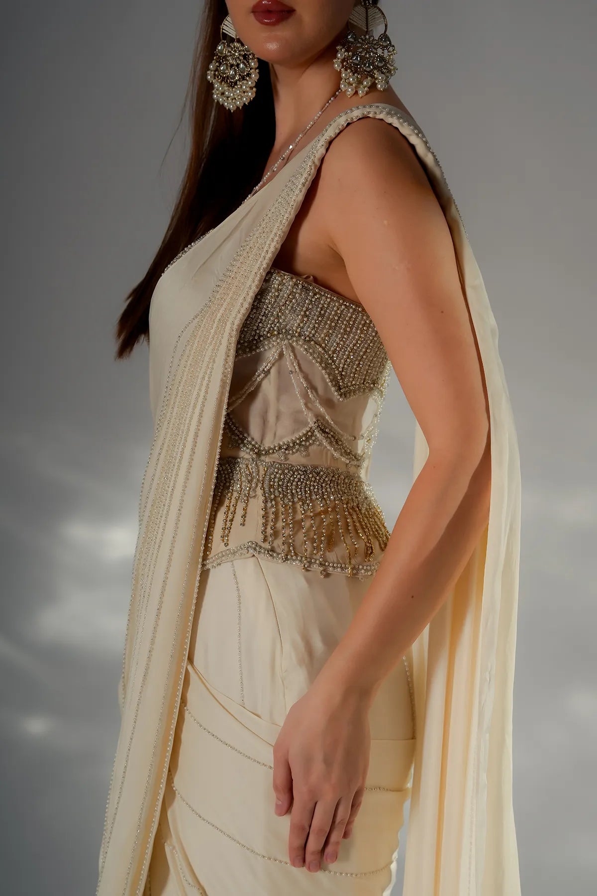 Luminara Drape saree