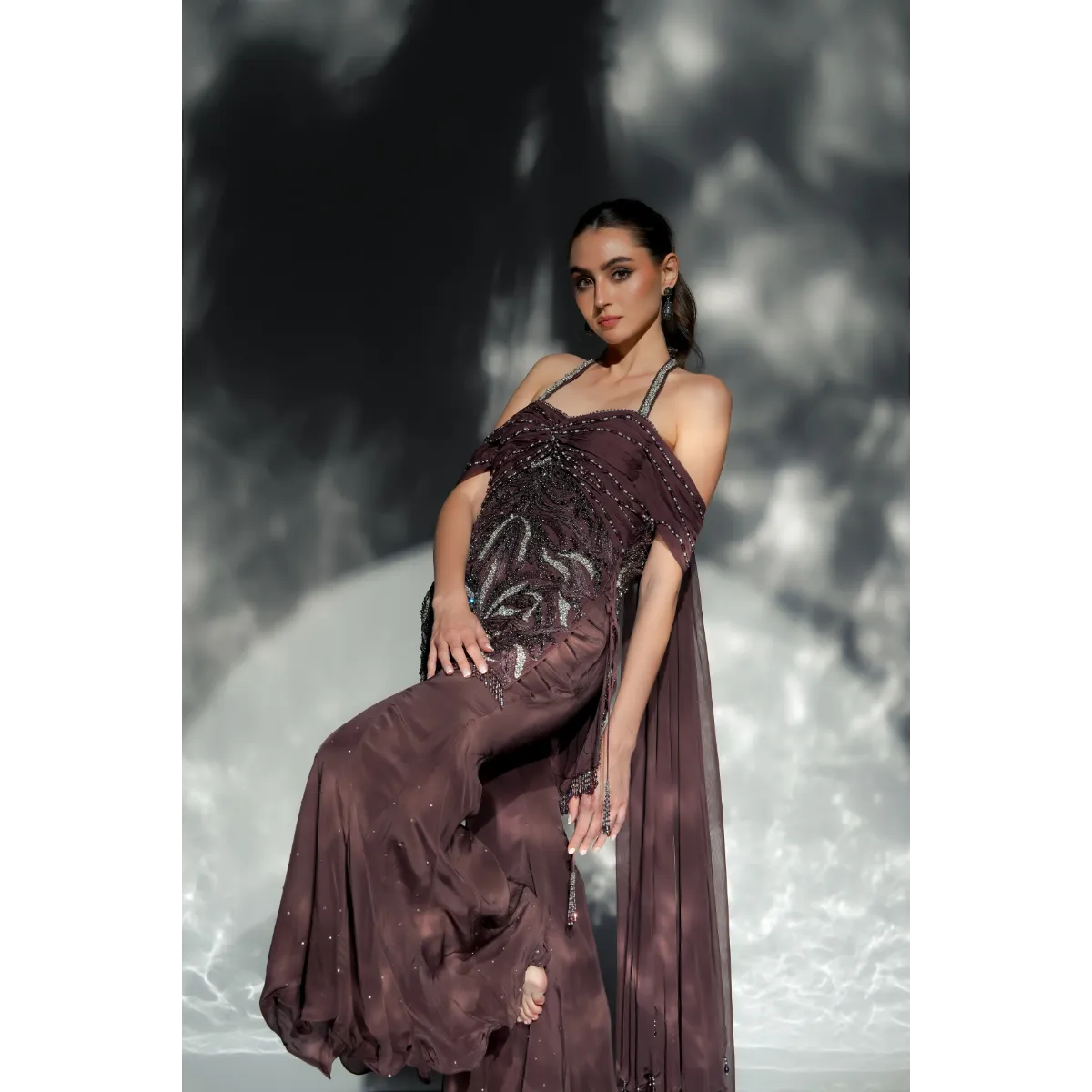 Noor Drape Sharara set